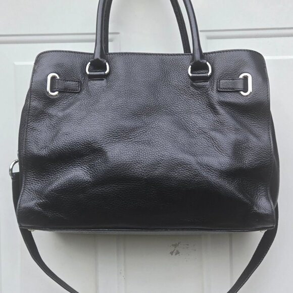 Michael Kors Leather Satchel with Shoulder Strap - Picture 4 of 12